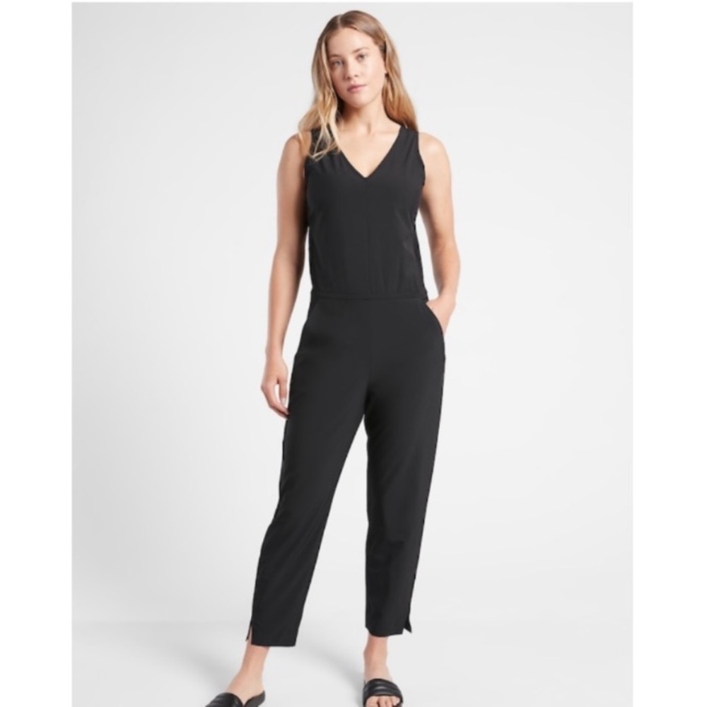 Athleta Brooklyn Jumpsuit // Black